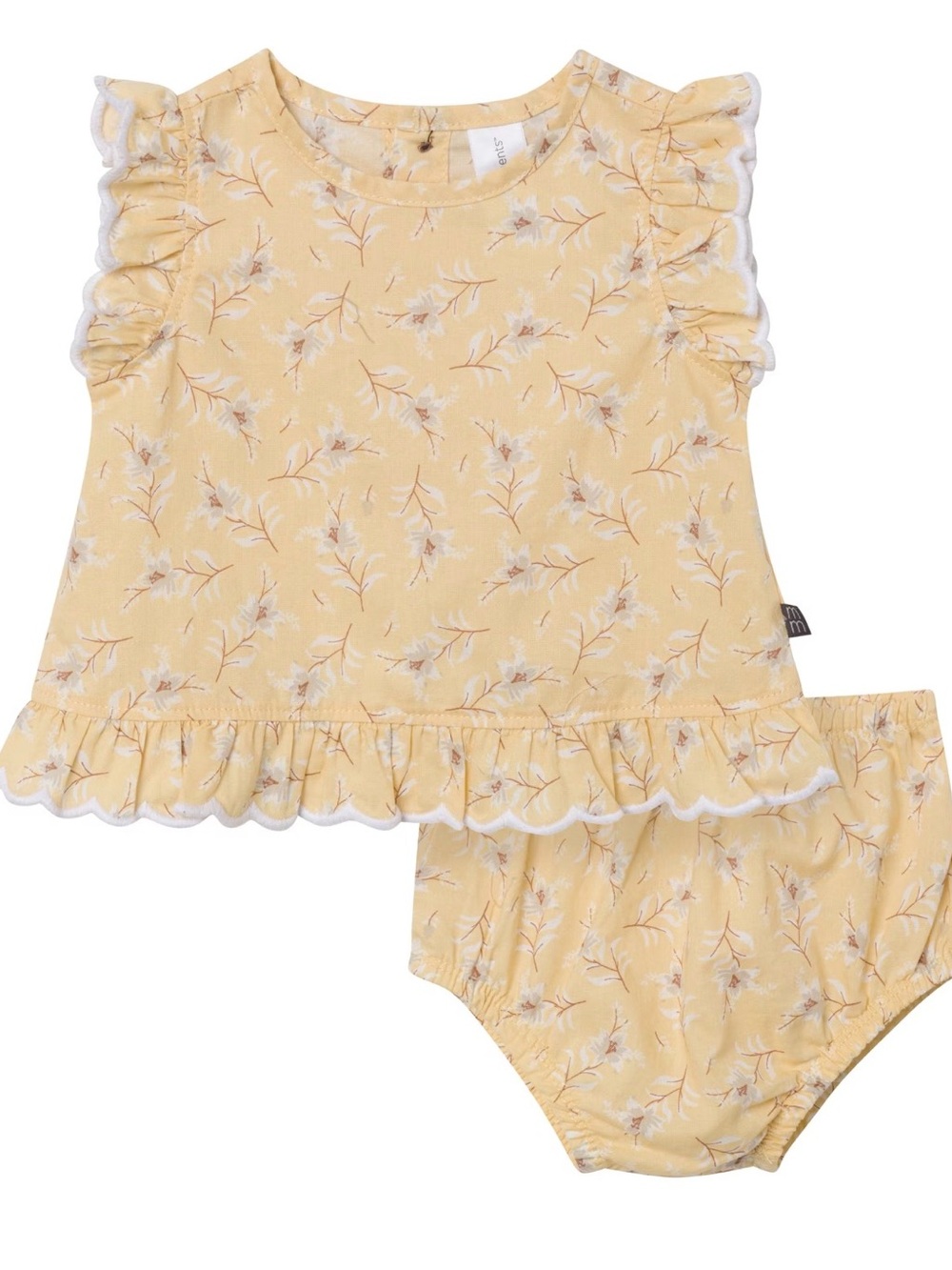 Modern Moments Baby Girl Bloomer Outfit 0-3 Months